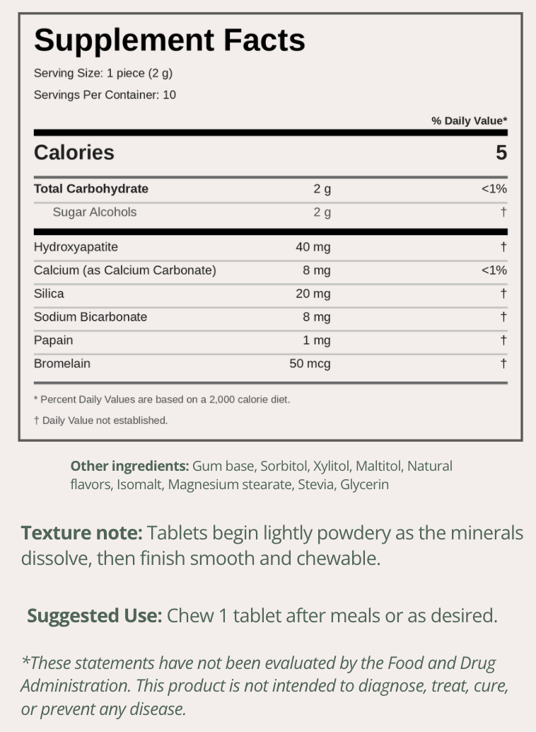 Minerelle Remineralizing Gum